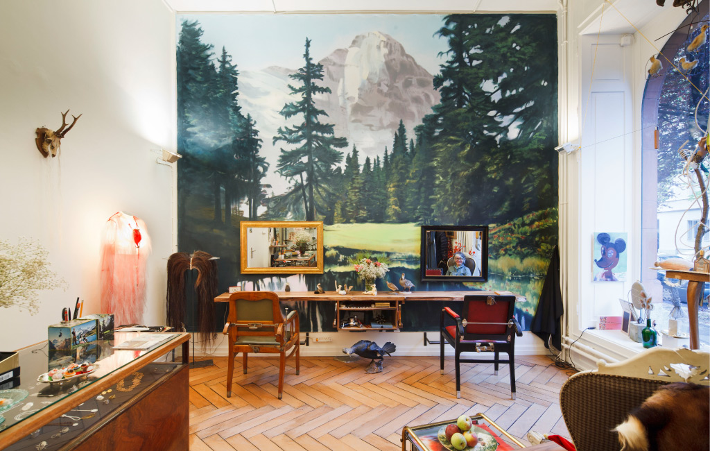 Foto vom Friseurladen